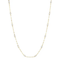 Shy Creations Cultured Pearl Sparkle Chain Necklace