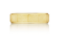 Tacori Geometric Faceted in Satin Finish Wedding Band