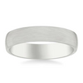 Frederick Goldman 5MM Low Dome Wedding Band W/Brush Finish