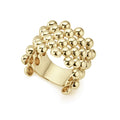 LAGOS Caviar Wide Gold Band