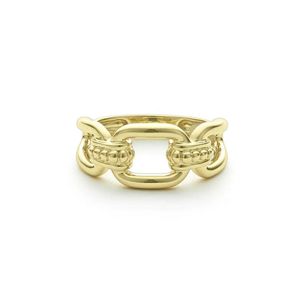 LAGOS 18K Gold Link Ring