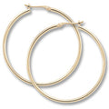 Carla 14k Gold Hoop Earrings