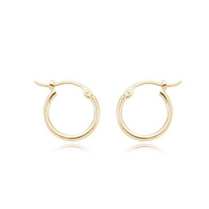 Carla 14k Small Hoops