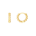 Arzhani Small Beaded Huggie Earrings