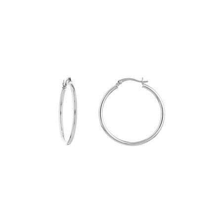 Midas Polished Hoop Earrings