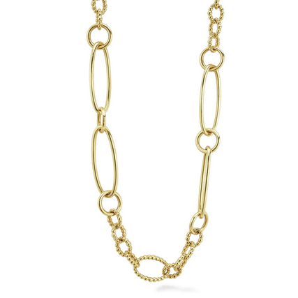 LAGOS 18K Gold Link Necklace
