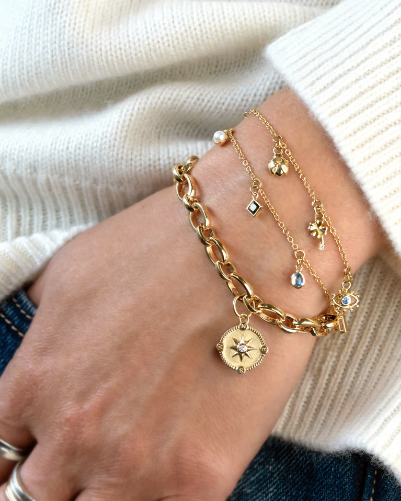 Monica Rich Kosann "My Lucky Charm" Bracelet, view 2