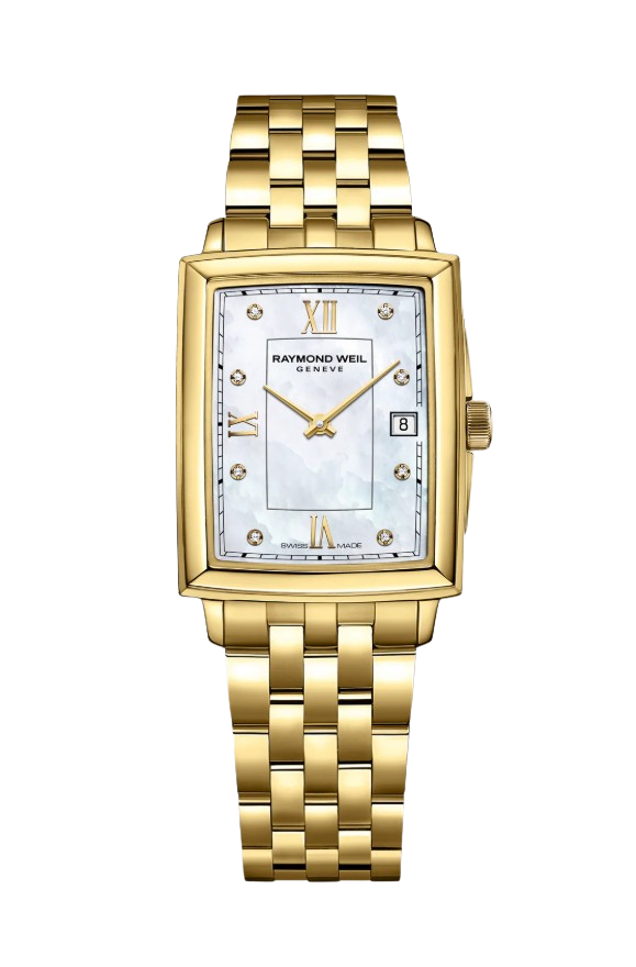 Raymond Weil Toccata Ladies Gold Diamond Quartz Watch