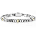 LAGOS Five Gold Station Caviar Bracelet