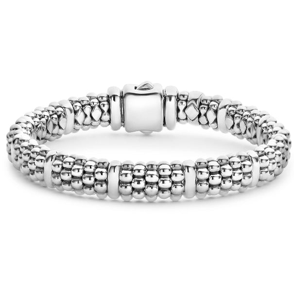 LAGOS 9mm Caviar Station Bracelet