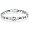 LAGOS Two Tone Diamond Knot Bracelet