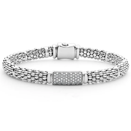 LAGOS 6mm Caviar Diamond Bracelet
