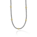 LAGOS 18K Gold Station Necklace