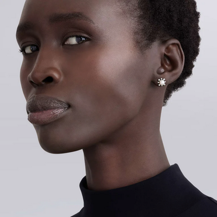 LAGOS Fleur Pearl Stud Earrings, view 2