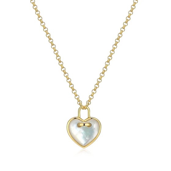 Charles Garnier Amour Mother of Pearl Pendant