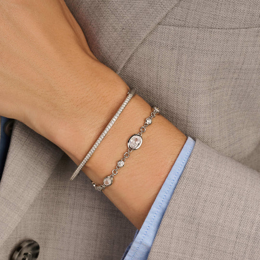 Oval Zirconia Bracelet