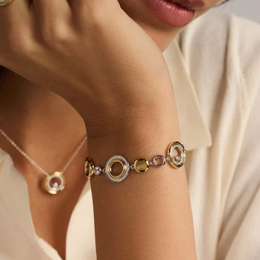 Zirconia Circle Bracelet
