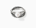 John Hardy Essential Pearl Ring, Sterling Silver