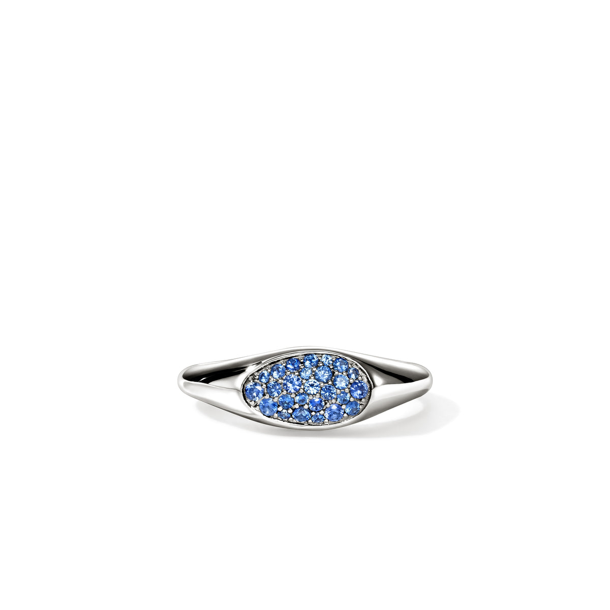 John Hardy Pebble Blue Sapphire Ring