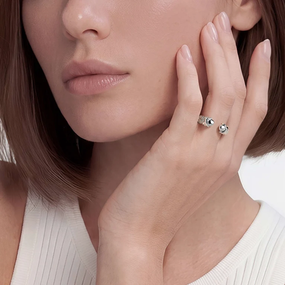 LAGOS Sterling Silver Embrace Versa Ring, view 2