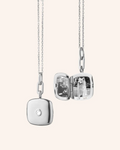 Monica Rich Kosann Slim Cushion "Viv" Locket with Sapphire