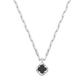 Charles Garnier Black Onyx Clover Pendant Necklace