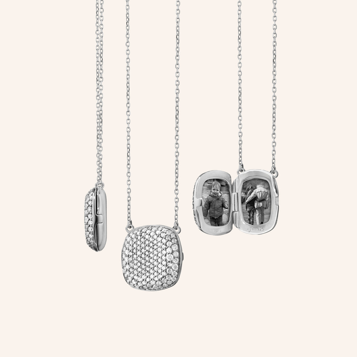 Monica Rich Kosann Slim Cushion Rae Locket
