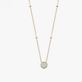 Round Zirconia Necklace