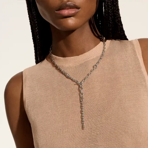 Surf Link Y Necklace