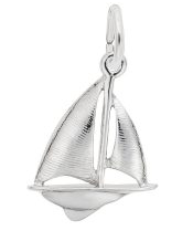 Rembrandt Charms Sloop Sailboat Charm