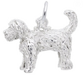 Rembrandt Charms Goldendoodle Dog Charm