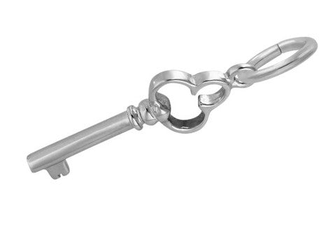 Rembrandt Charms Antique Trefoil Key Accent Charm