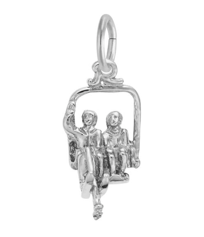 Rembrandt Charms Two Person Ski Lift Charm
