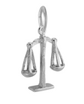 Rembrandt Charms Scales of Justice Charm