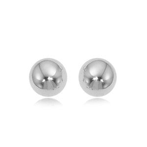 Carla Sterling Silver 8mm Ball Stud Earrings