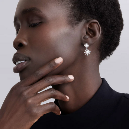 LAGOS Fleur Pearl Drop Earrings, view 2
