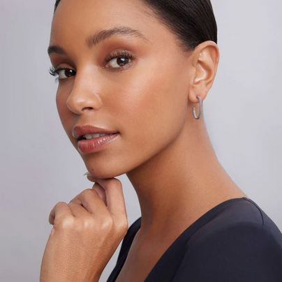 LAGOS Fine Beaded Hoop Earrings, view 2