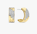 TI SENTO Stardust CZ Layered Earrings