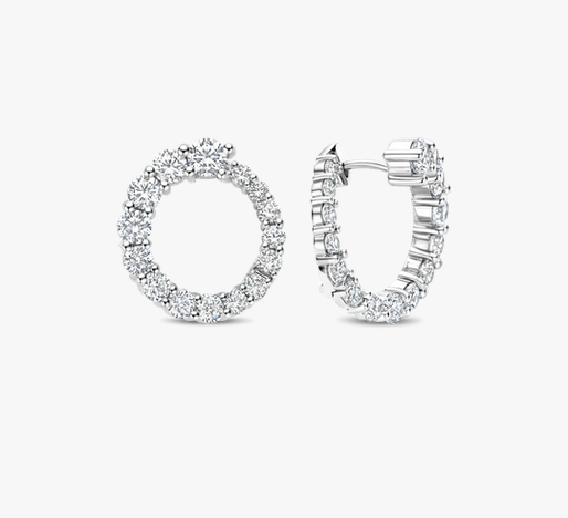 TI SENTO Twisted CZ Earrings