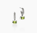 John Hardy Heishi Gem Earrings, Sterling Silver, Peridot