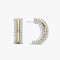 Triple Band Zirconia Hoops