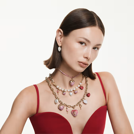 Swarovski Consumer Goods Idyllia CZ Heart Charm, view 3