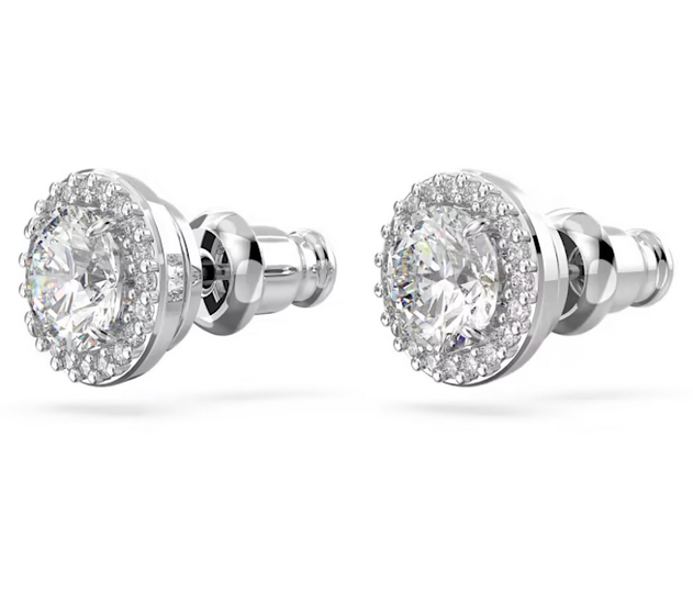 Swarovski Consumer Goods Constella Stud Halo Earrings, view 2