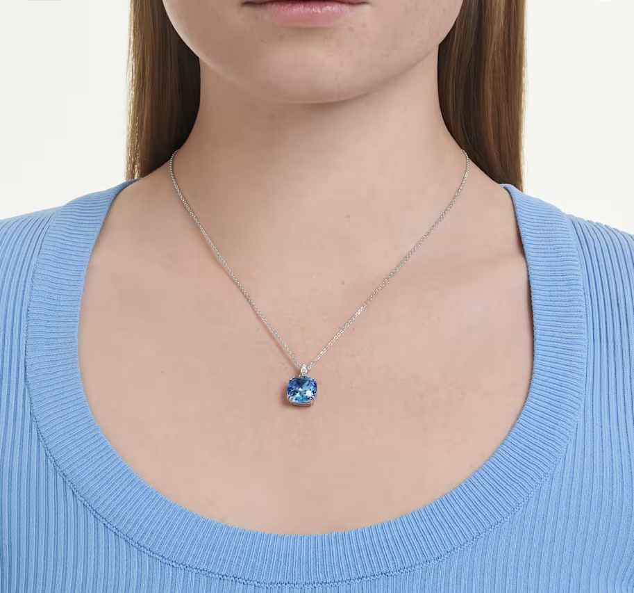 Swarovski Consumer Goods Millenia Blue CZ Pendant, view 2