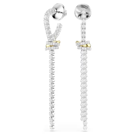 Swarovski Consumer Goods Hyperbola CZ Drop Earrings
