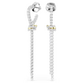 Swarovski Consumer Goods Hyperbola CZ Drop Earrings