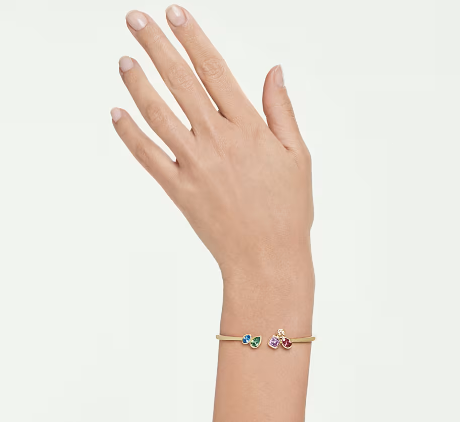 Imber Mixed Cut Bangle
