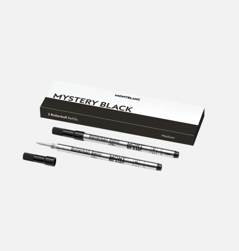 Montblanc 2 Rollerball Refills Medium Mystery Black