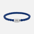 Montblanc Blue Leather Bracelet