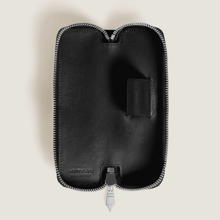 Montblanc 1-Pen Pouch with zip in Meisterstück Leather, view 2